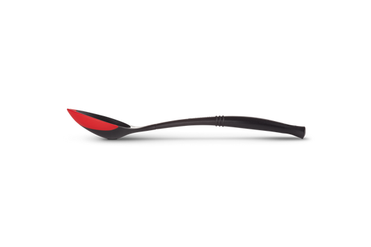Professional Silicone Edge Serving Spoon