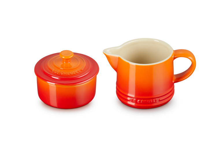 Stoneware Signature Milk and Sugar Set