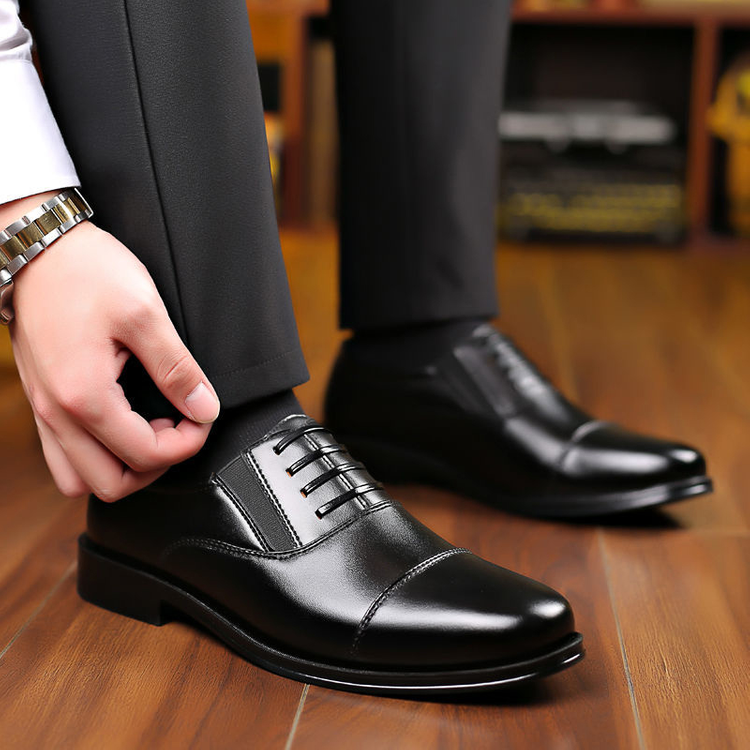 Herren Business-Lederschuhe